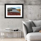 Lake Cuyamaca Aerial View Wall Art
