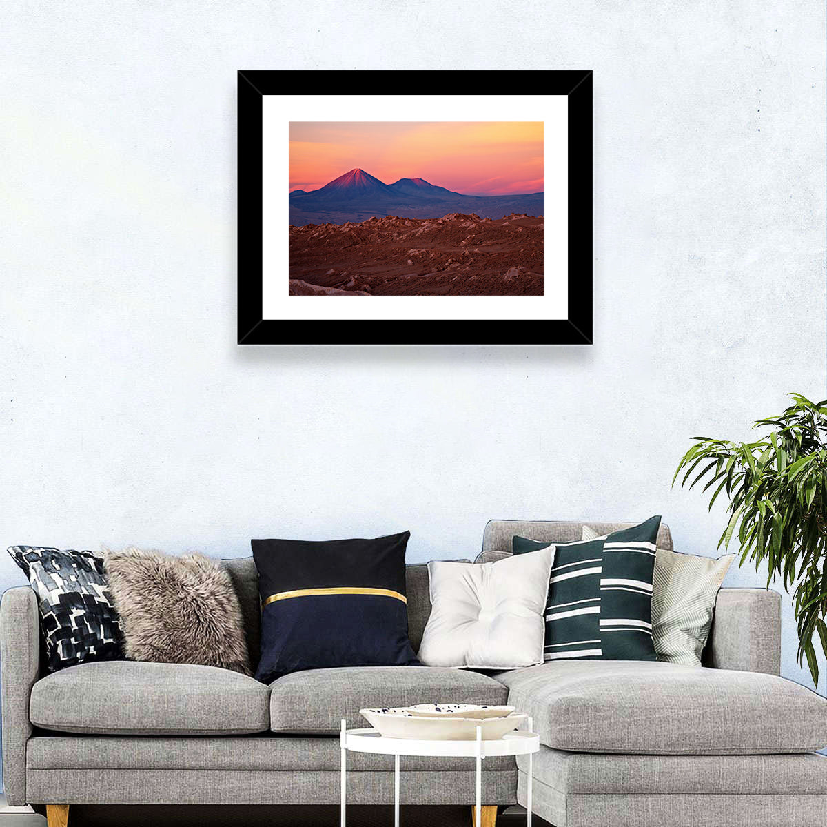 Valle de la Luna Volcanoes Wall Art
