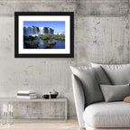 Iguazu Falls Mossy Rocks Wall Art