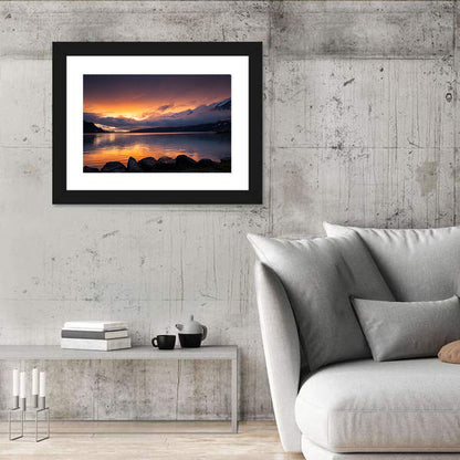 Lake Brienz Sunset Wall Art