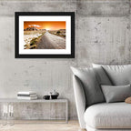 Infinite Desert Road Wall Art