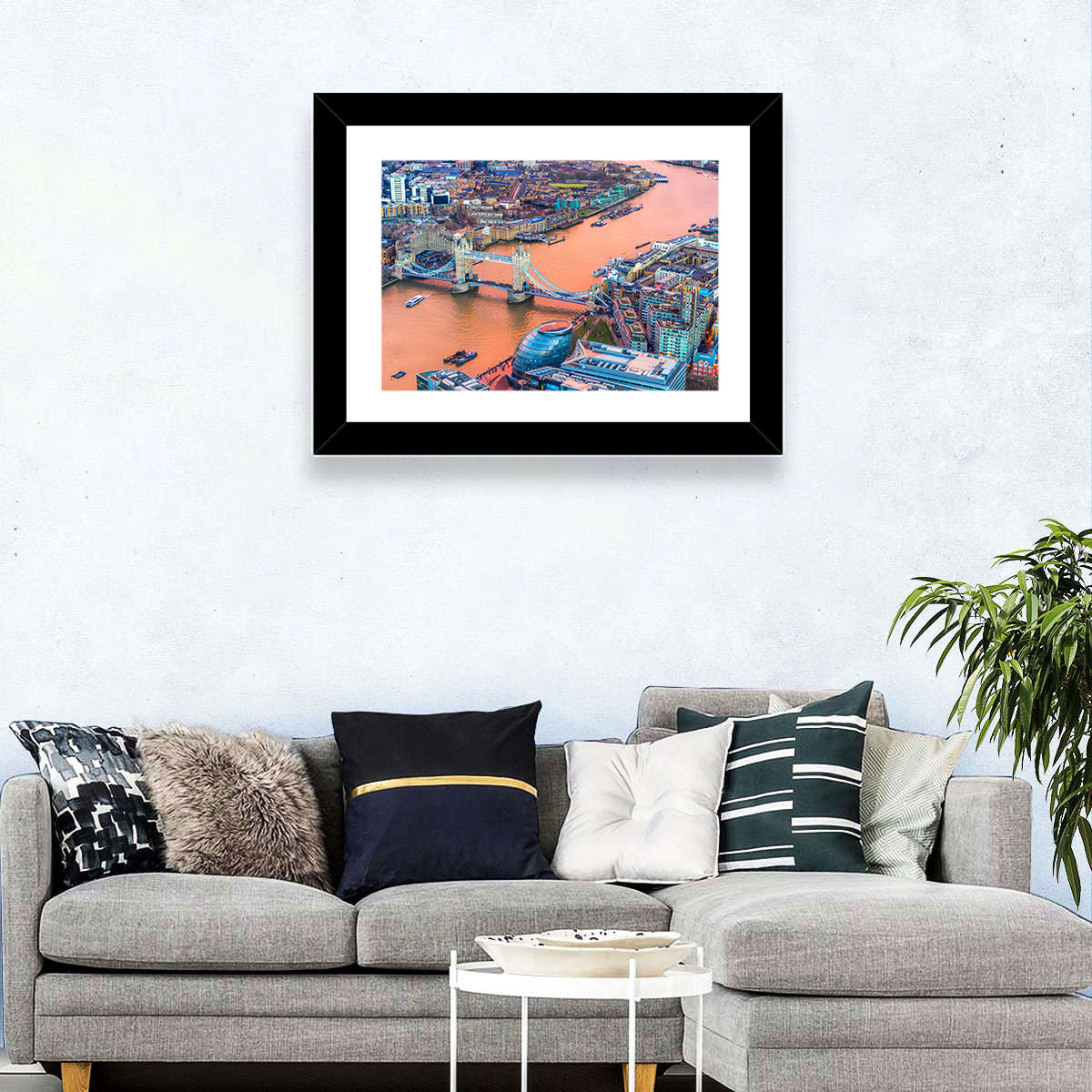 Tower Bridge Thames River Wall Art