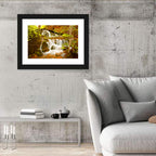 Plitvice Autumn Stream Wall Art