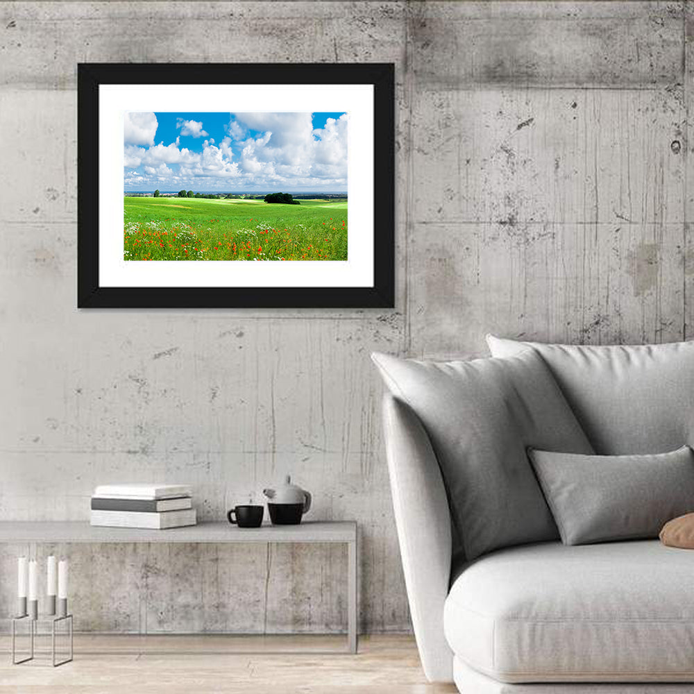 Summer Meadow with Poppies Wall Art