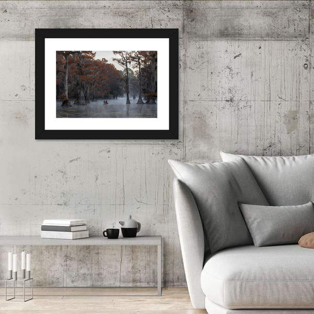 Caddo Lake Morning Mist Wall Art
