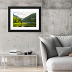Maypole at Lake Toplitz Wall Art