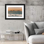 Cagarras Island Sunset Beach Wall Art