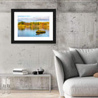 Autumn at Lake Myvatn Wall Art