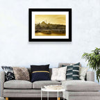 Suleymaniye Mosque Sunset Silhouette Wall Art