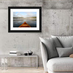 Cedar Canoe on Lake Ontario Wall Art