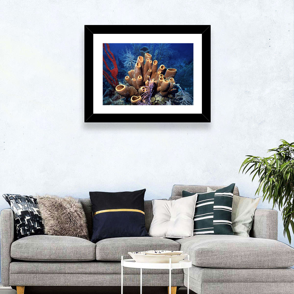 Belize Reef Sponges Wall Art