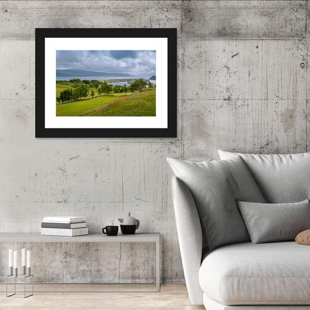 Tobermory Bay Coastal Hill Wall Art