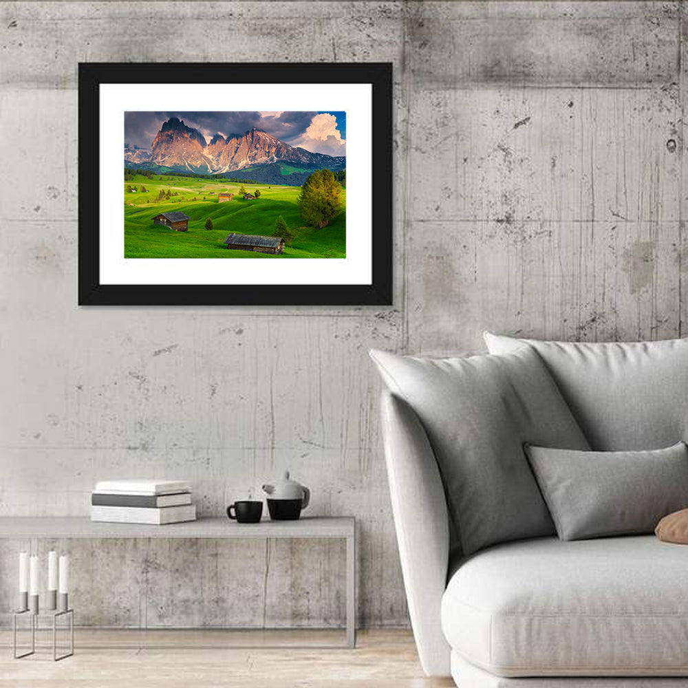 Alpe Di Siusi Meadow, Castelrotto Wall Art