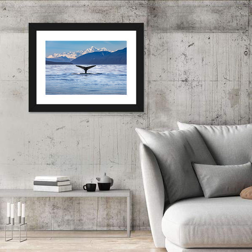Alaska Whale Tail Wall Art