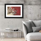 Wooden Boats on Lake Retba Wall Art