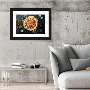 Spicy Pizza Top Wall Art