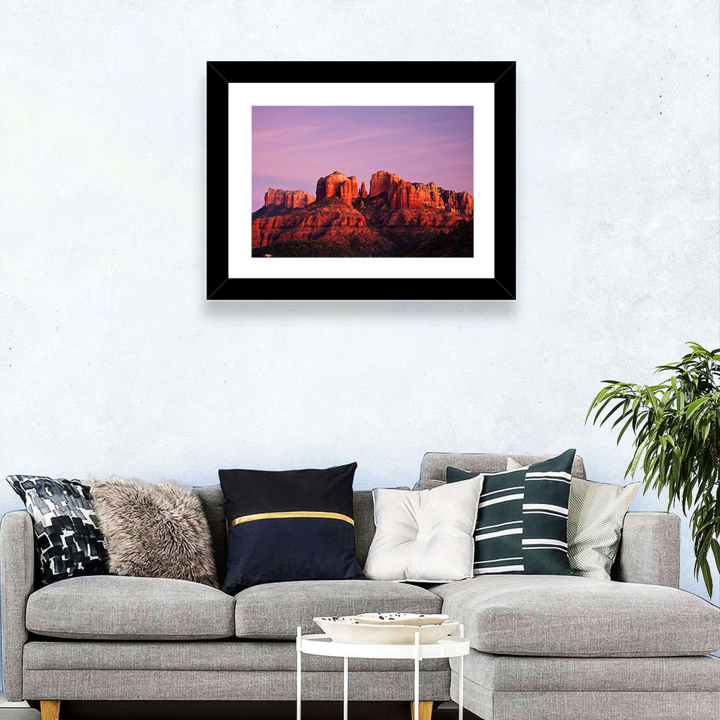 Cathedral Rock Sunset, Sedona Wall Art