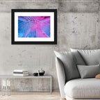 Ethereal Ice Cave Icicles Wall Art