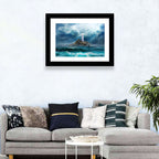 Rocky Island Lighthouse Wall Art