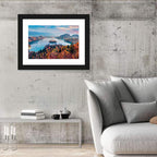Sunset Over Lake Bled Wall Art