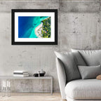 Cayo Levantado Aerial View Wall Art