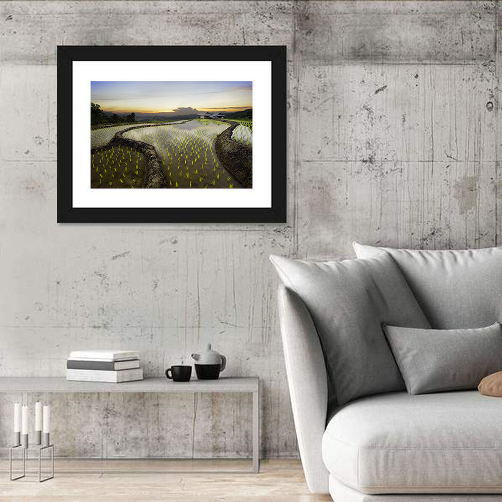 Pa Pong Peang Rice Terrace Wall Art