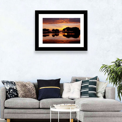 Tranquility Bridge Currituck Park Wall Art