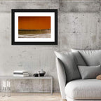 Lake Retba Aerial View Wall Art