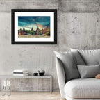 Bagan Ancient Pagodas at Sunrise Wall Art