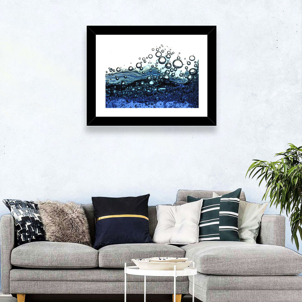 Underwater Bubbles Wall Art