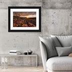 Arizona Canyon Sunset Wall Art
