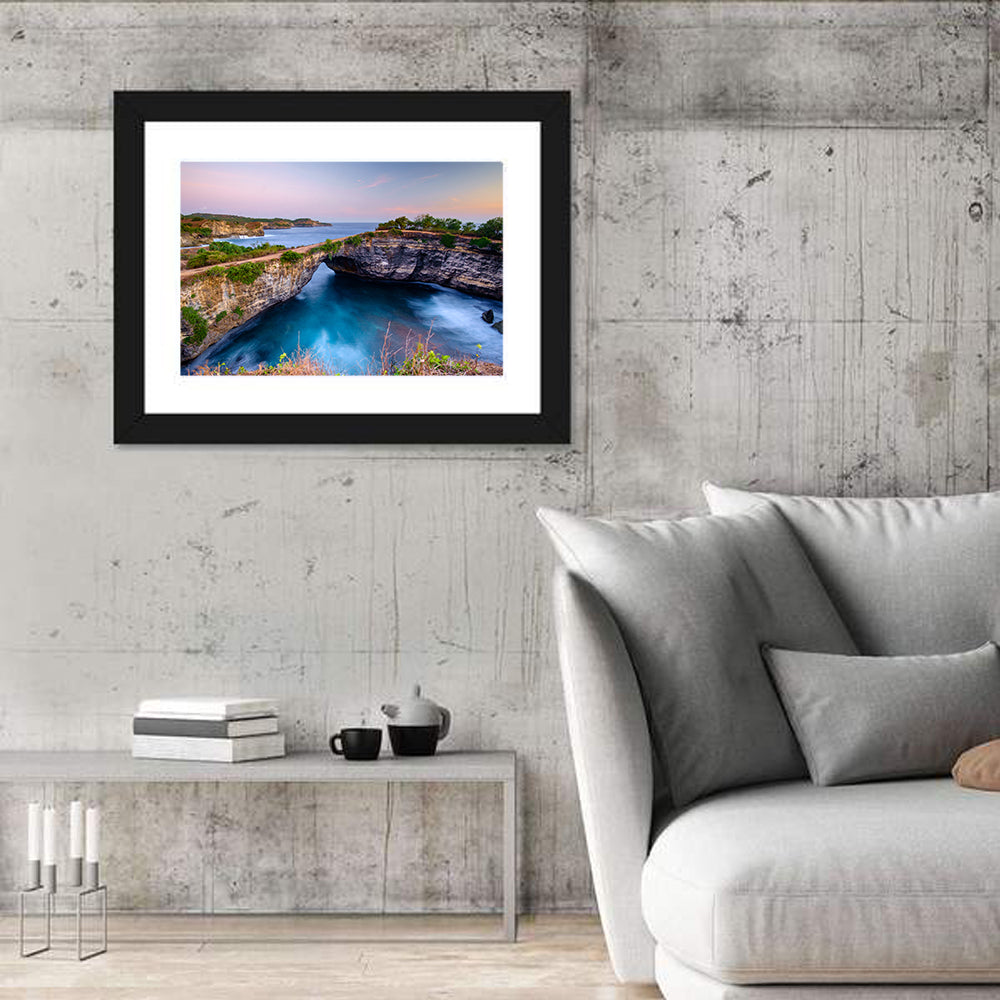 Broken Beach, Nusa Penida Wall Art in a room, landscape