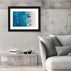 Gili Meno Aerial Seascape Wall Art
