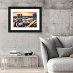 Marina Bay Sunset Skyline Wall Art