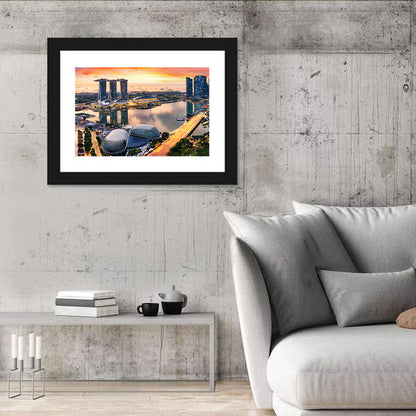 Marina Bay Skyline Wall Art