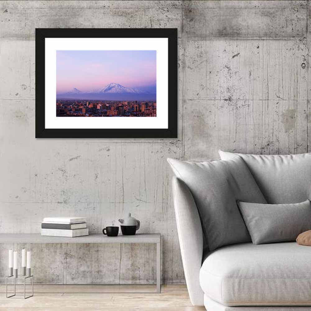 Mt Ararat from Yerevan City Wall Art