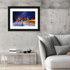Hagia Sophia Under Starry Sky Wall Art