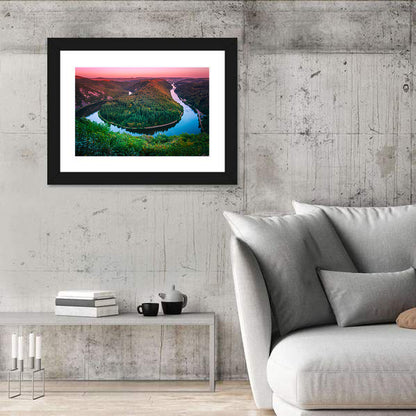 Saar Loop With River Wall Art