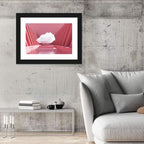 Pink Cloud Over Pool Wall Art