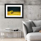 Lone Tree in Golden Meadow Wall Art