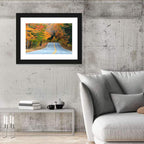 Autumn Road in New Hampshire Wall Art