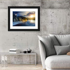 Autumn Mountain Lake Wall Art