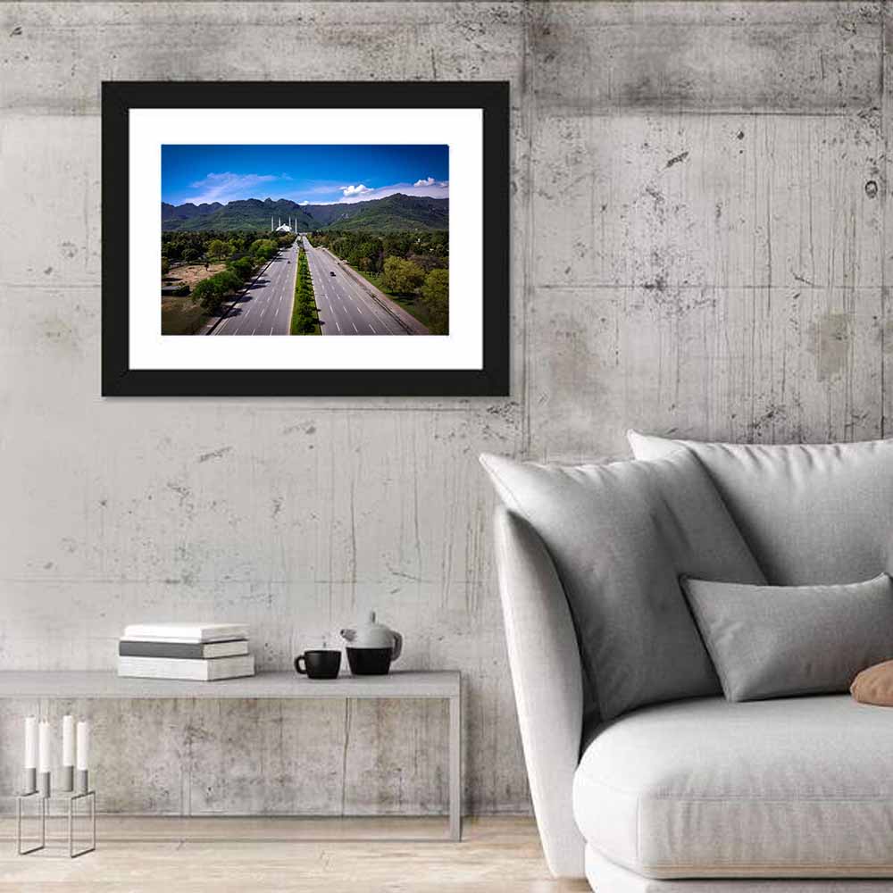 Faisal Mosque Islamabad Wall Art