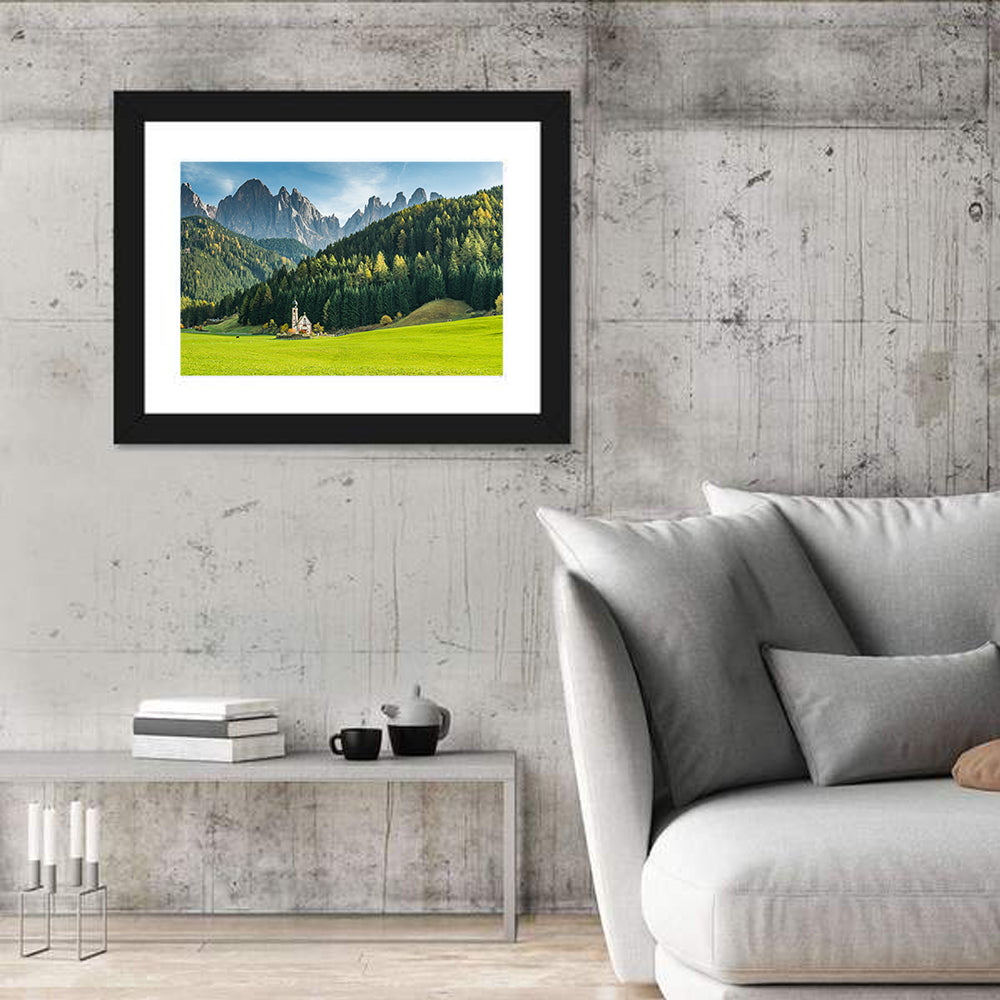 St. Magdalena Church, Santa Maddalena Wall Art in a room, landscape