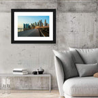 Singapore Business District Skyline Wall Art