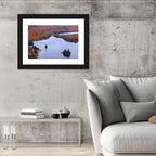 Lake Monroe Aerial with Islands Wall Art