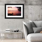 Lake Winnipesaukee Sunset Wall Art