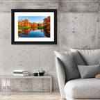 Alexander Park Autumn Reflection Wall Art
