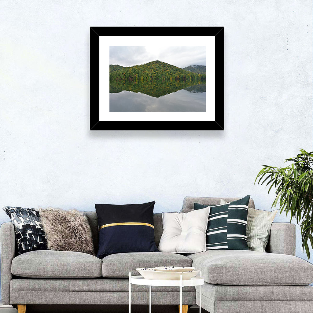 Calm Reflection at Lake Santeetlah Wall Art