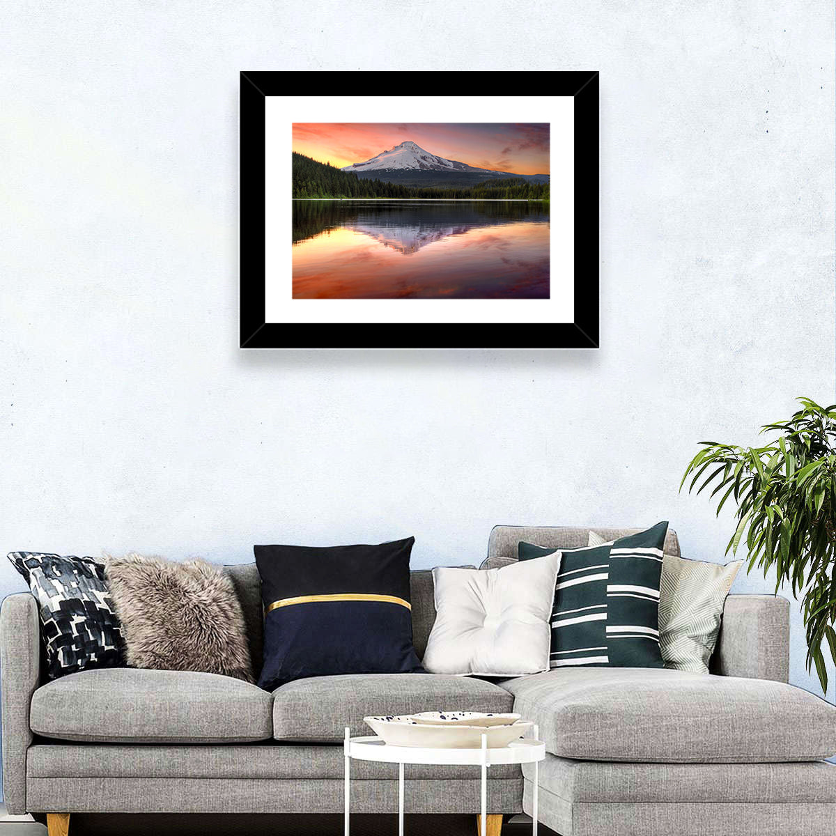 Mount Hood & Trillium Lake Wall Art